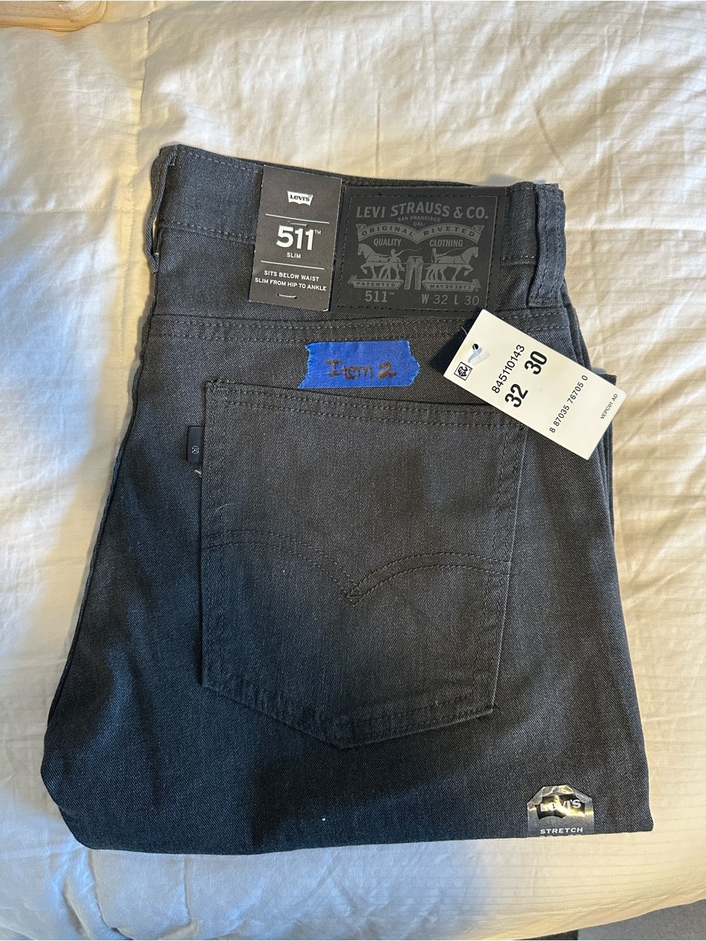 Levi's 511 Slim Men's Jeans in Black
